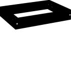 Hager - Sokkel, metall, passer til univers FR* ip55 og FS* ip41 skap,h100xb550xd400