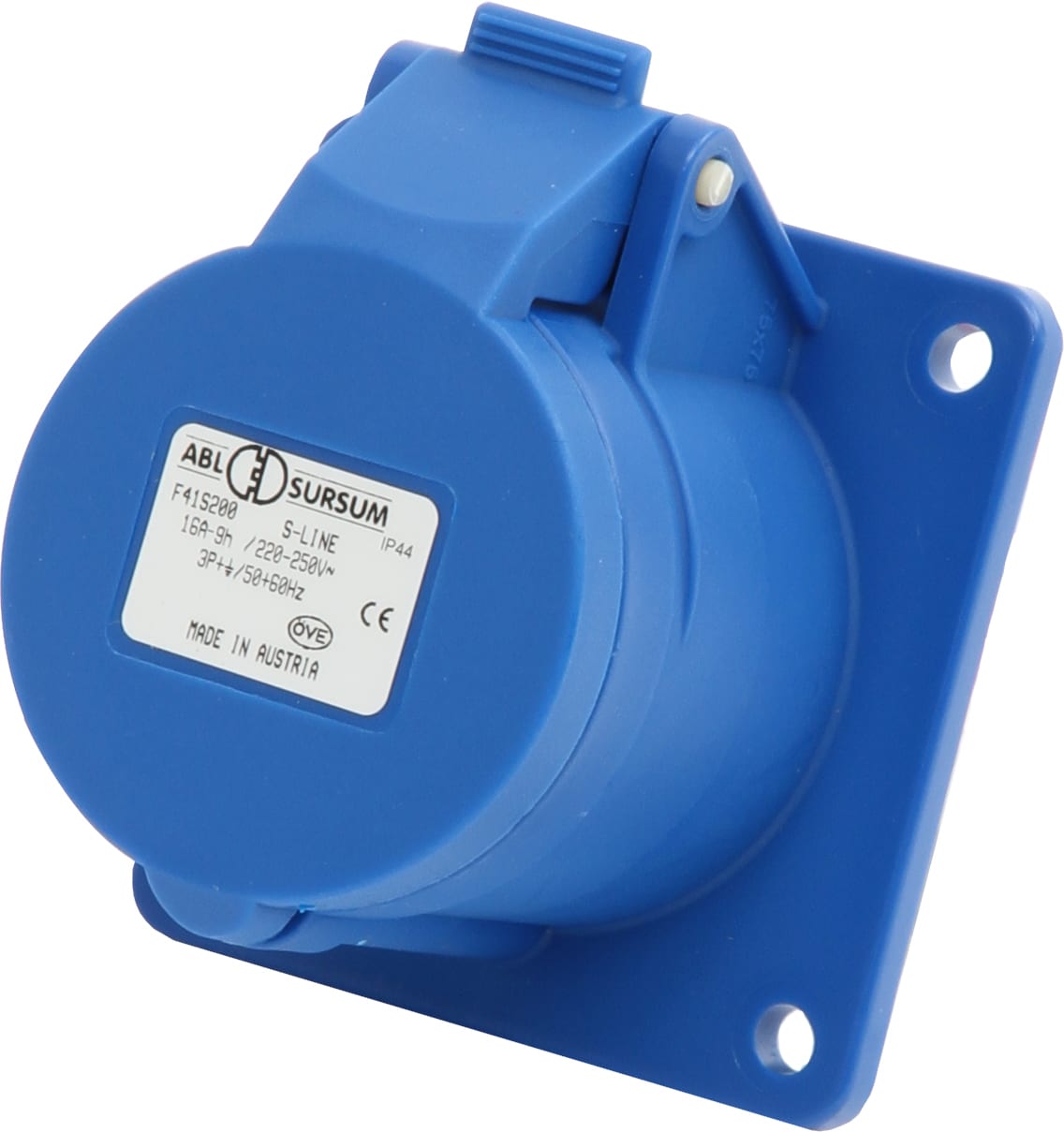 ABL Sursum - Stikkontakt innfelt rett ABL 316-9 230V F41S200 IP44