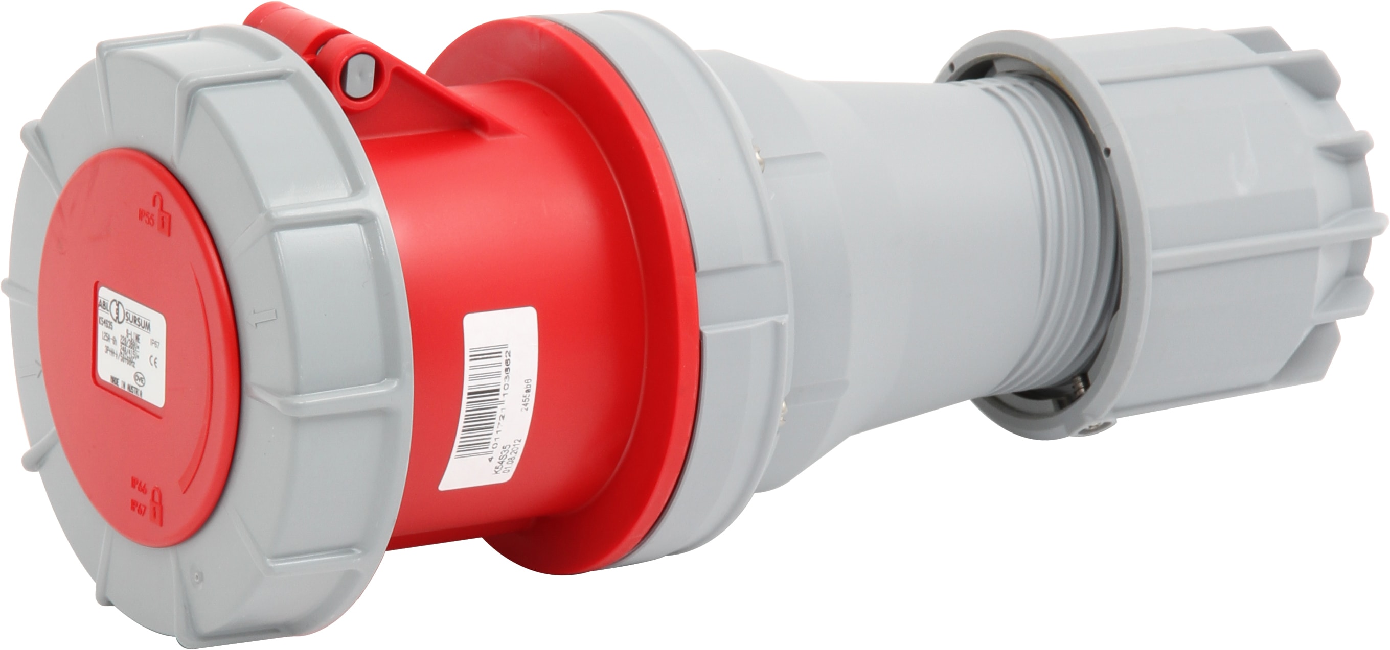 ABL Sursum - Skjøtekontakt 4125-6 400V IP67
