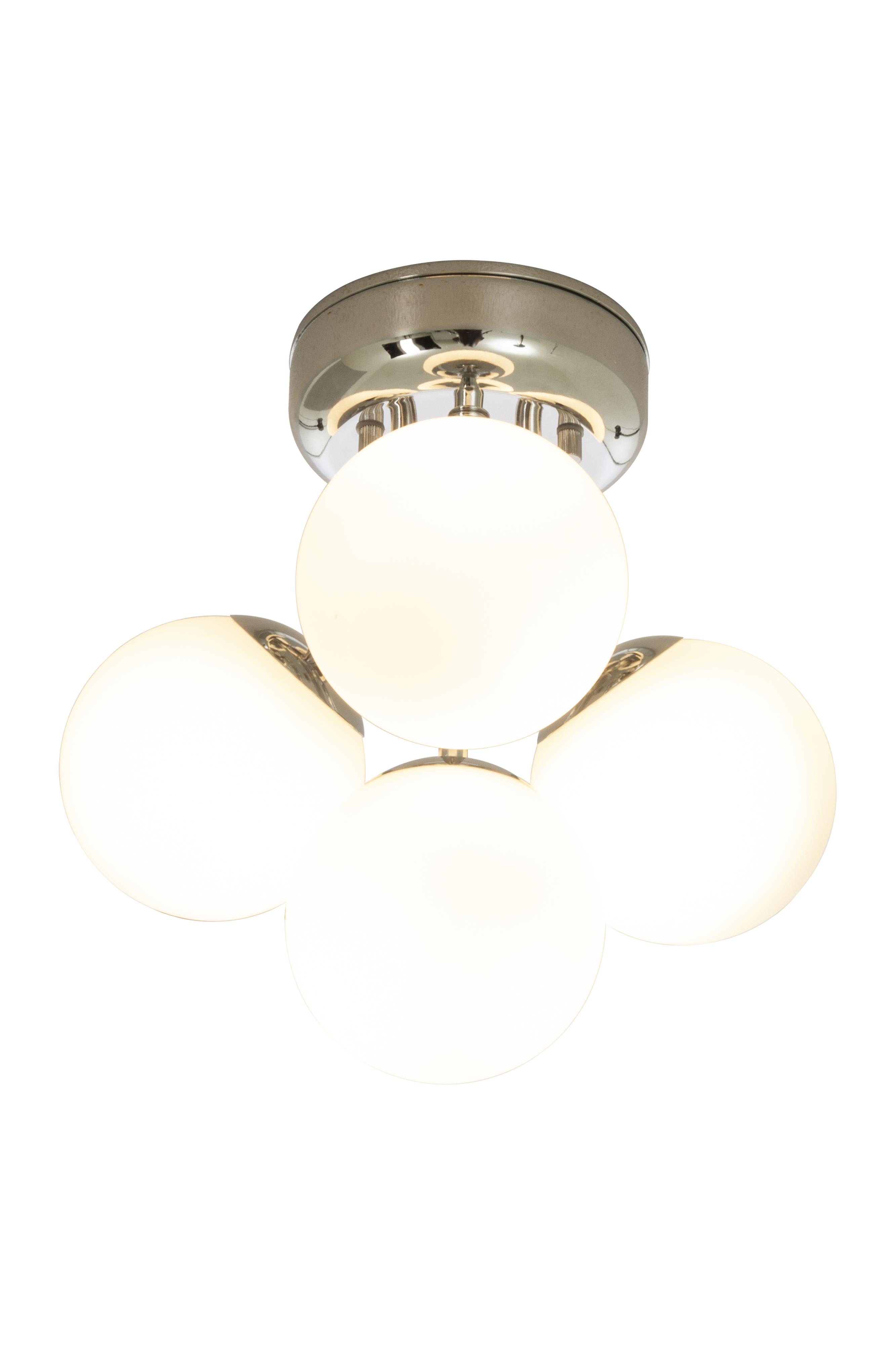 Aneta Lighting - NICOSIA plafond bad 4 lys, krom