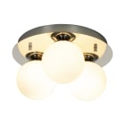 Aneta Lighting - NICOSIA plafond 3 lys bad, krom