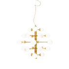 Aneta Lighting - COSMOS TAKLAMPE 24-ARM MATT MESSING/HVIT