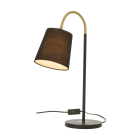 Aneta Lighting - LJUSDAL BORDLAMPE SVART/MATT MESSING
