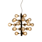 Aneta Lighting - COSMOS TAKLAMPE 24-ARM SVART/SOTET