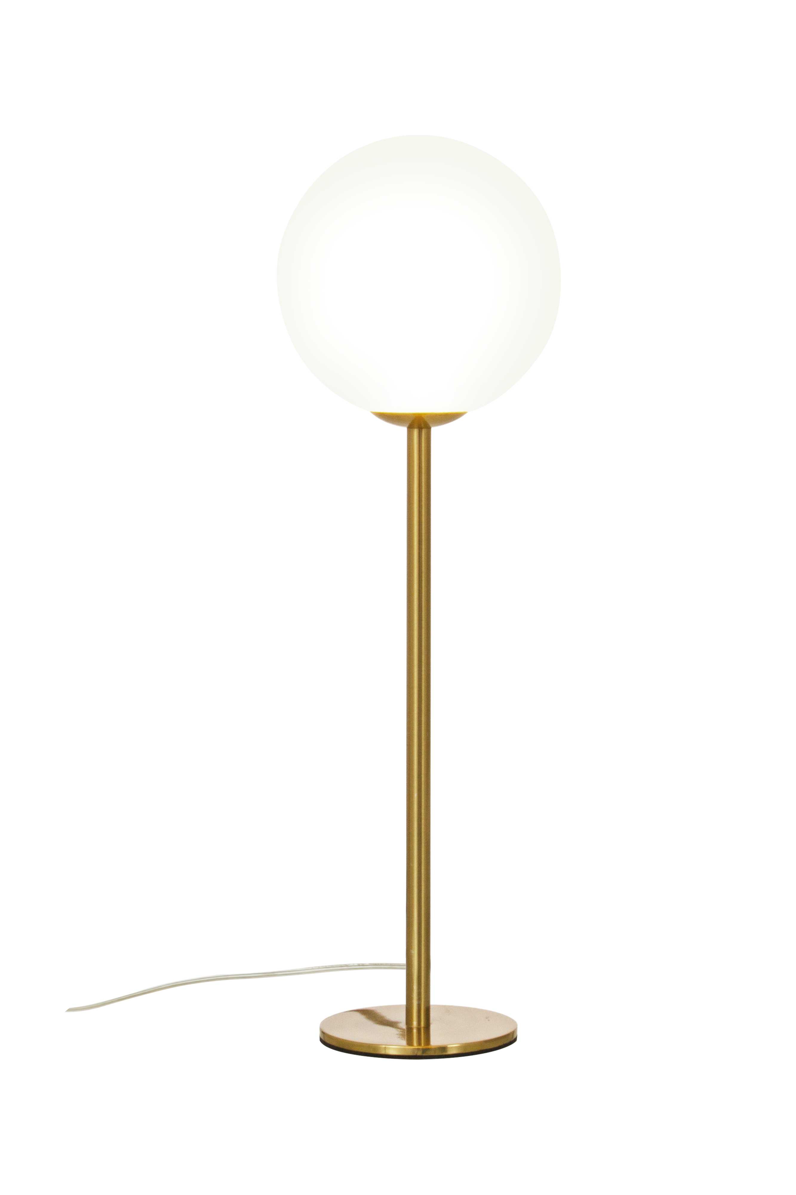 Aneta Lighting - MOLEKYL BORDLAMPE HØY MATT MESSING/HVIT