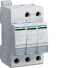 Hager - Overspenningsvern SPN517, 3-fas 230V IT nett, med signal, Uc 440V, Up=2kV, In 20kA, Imax 40kA, type2(kl.C)