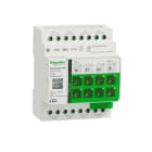 Schneider Electric - SpaceLogic KNX - Bryter/persienne aktuator Master - 8 kanaler - 4 moduler bred - 10Ax/16A