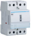 Hager - Modulær kontaktor, 3-mod, bryter i front, 2x63A, 230V AC