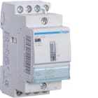 Hager - Modulær kontaktor, 2-mod, bryter i front, 3no + 1nc 25A, 230V AC
