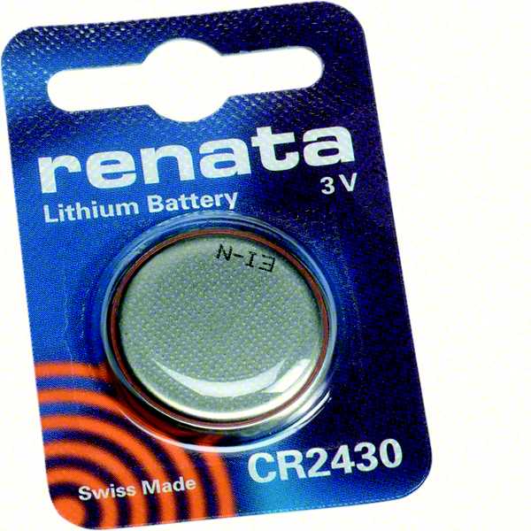 Hager - CR2430 3 V Batteri for tebis KNX RF brytere TDxxx, TU4xx og WYTxxxF