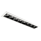 SG Armaturen - INSPIRE R 300 3000K HVIT DALI 8W, 950lm, RA98, SDCM 2, Class II SELV, IP20, IK10, L90/B10 100,000