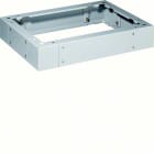 Hager - Sokkel i metall for rekkegulvskap FG23WD; bredde 850 dybde 400, høyde 100