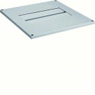 Hager - Bunnplate i metall for innføring av kabel i rekkegulvskap type FG22WD, 600 x 400