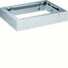 Hager - Sokkel i metall for rekkegulvskap FG21XD; bredde 350 dybde 600, høyde 100