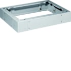 Hager - Sokkel i metall for rekkegulvskap FG24XD; bredde 1100 dybde 600, høyde 100