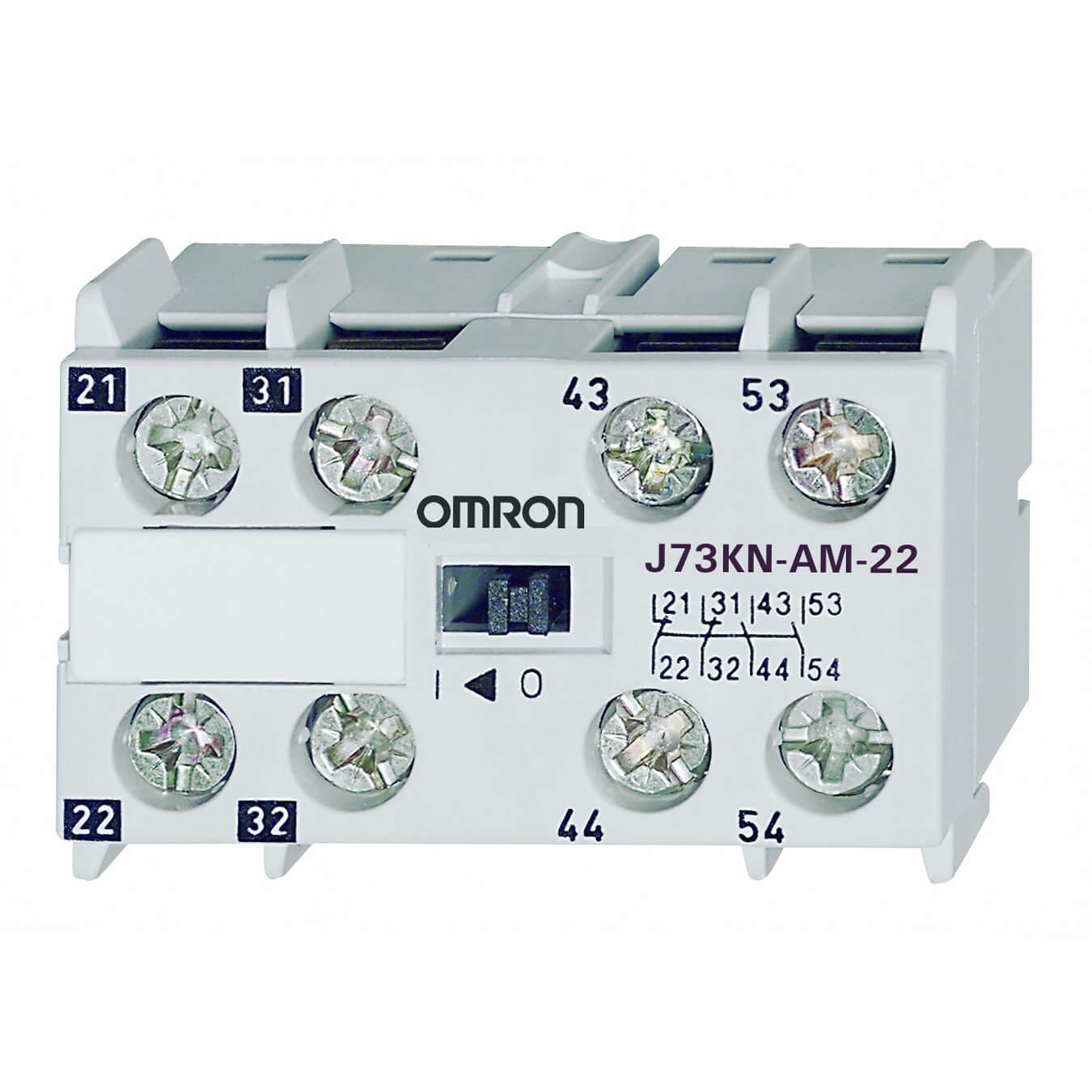 Omron - HJELPEBLOKK 2NO/2NC - J7KNA