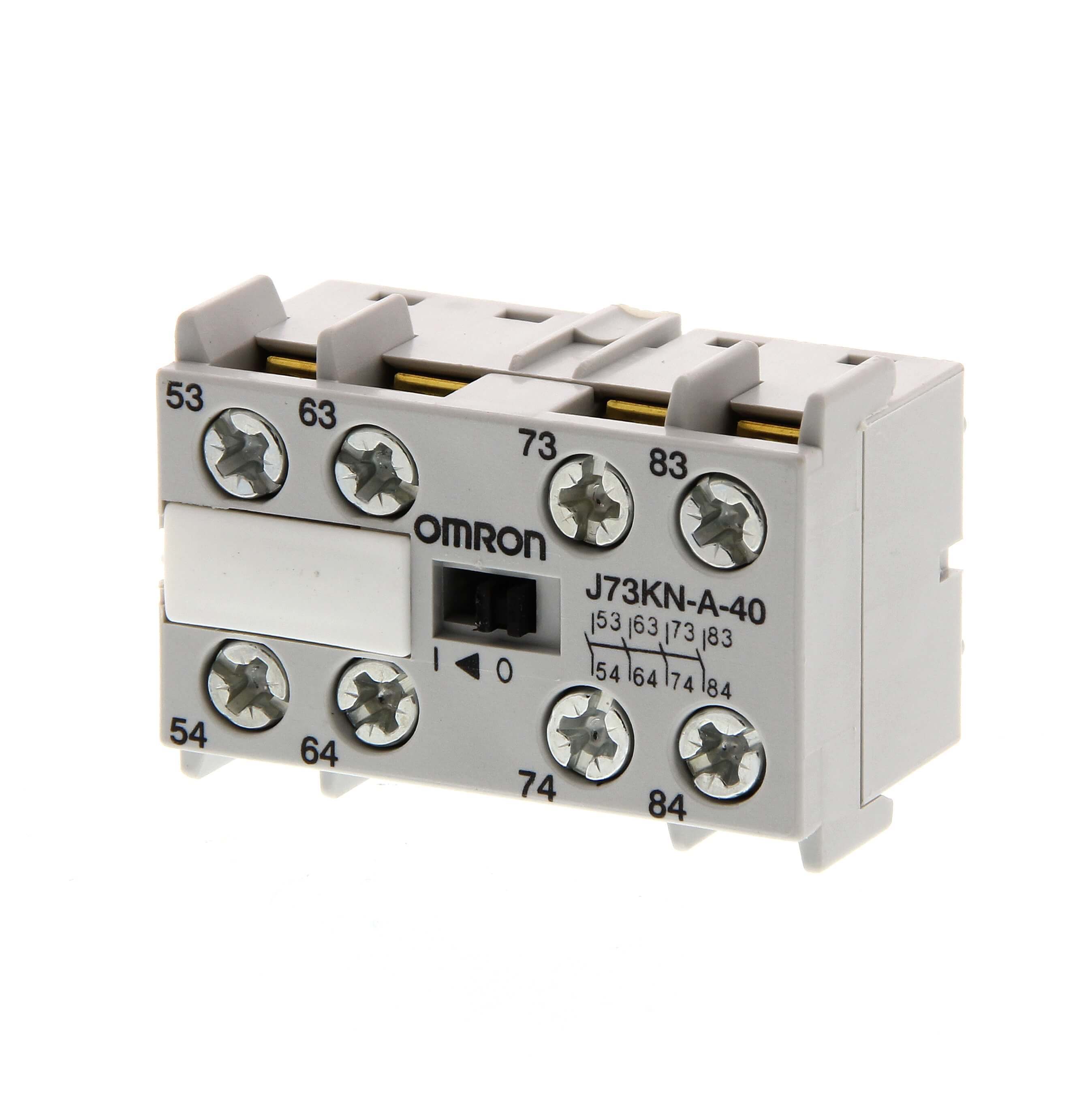 Omron - Hjelpeblokk 4NO - J7KNA-AR