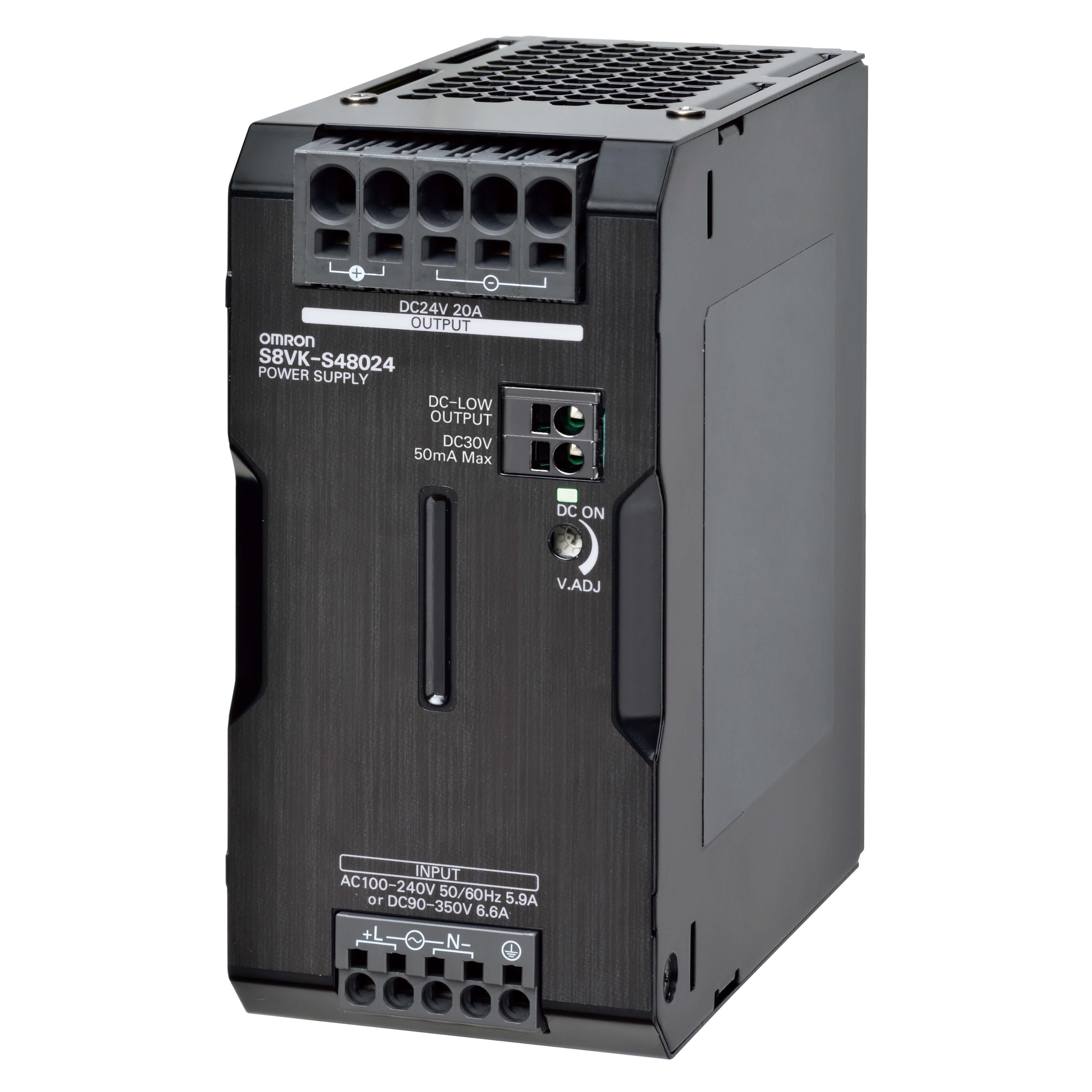Omron - S8VK-S STRØMF,480W,24VDC,20A