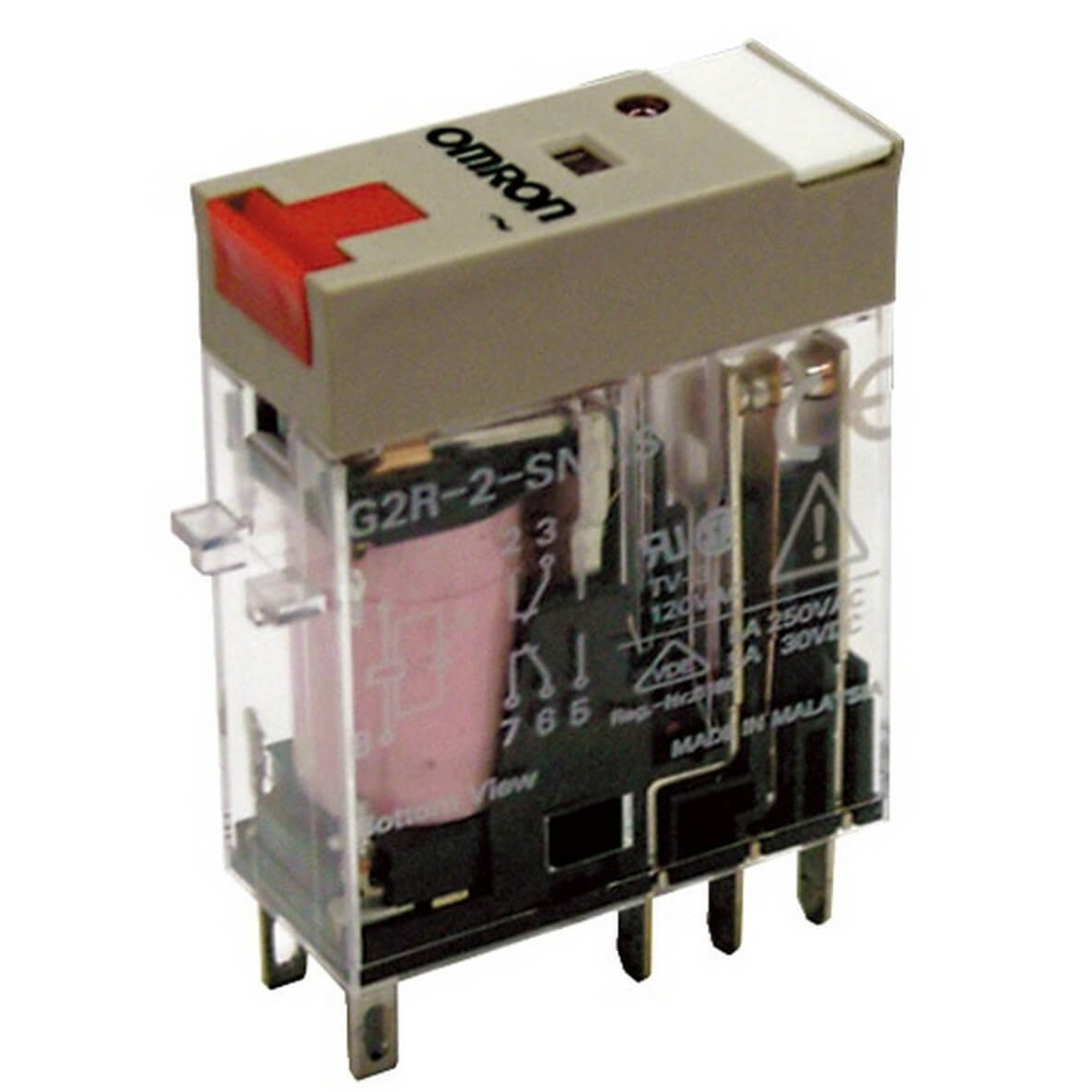 Omron - RELE 8-PIN 2-POL 5A LED 24VAC