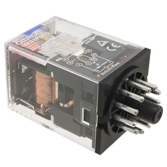 Omron - 3 POL 10A LED T.KNAPP MEK.IND