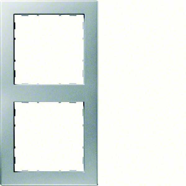 Hager - RAMME DBL. PUR KALLYSTO ALU