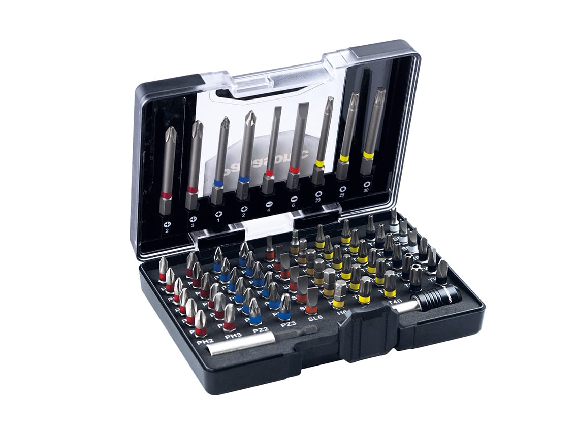 Panasonic - Bits-sett Panasonic 71-deler med ABS/TPR boks og EVA innlegg