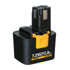 Panasonic - EY9268B Batteri 7,2V 2,8Ah Ni-MH for 7,2V fugepistoler