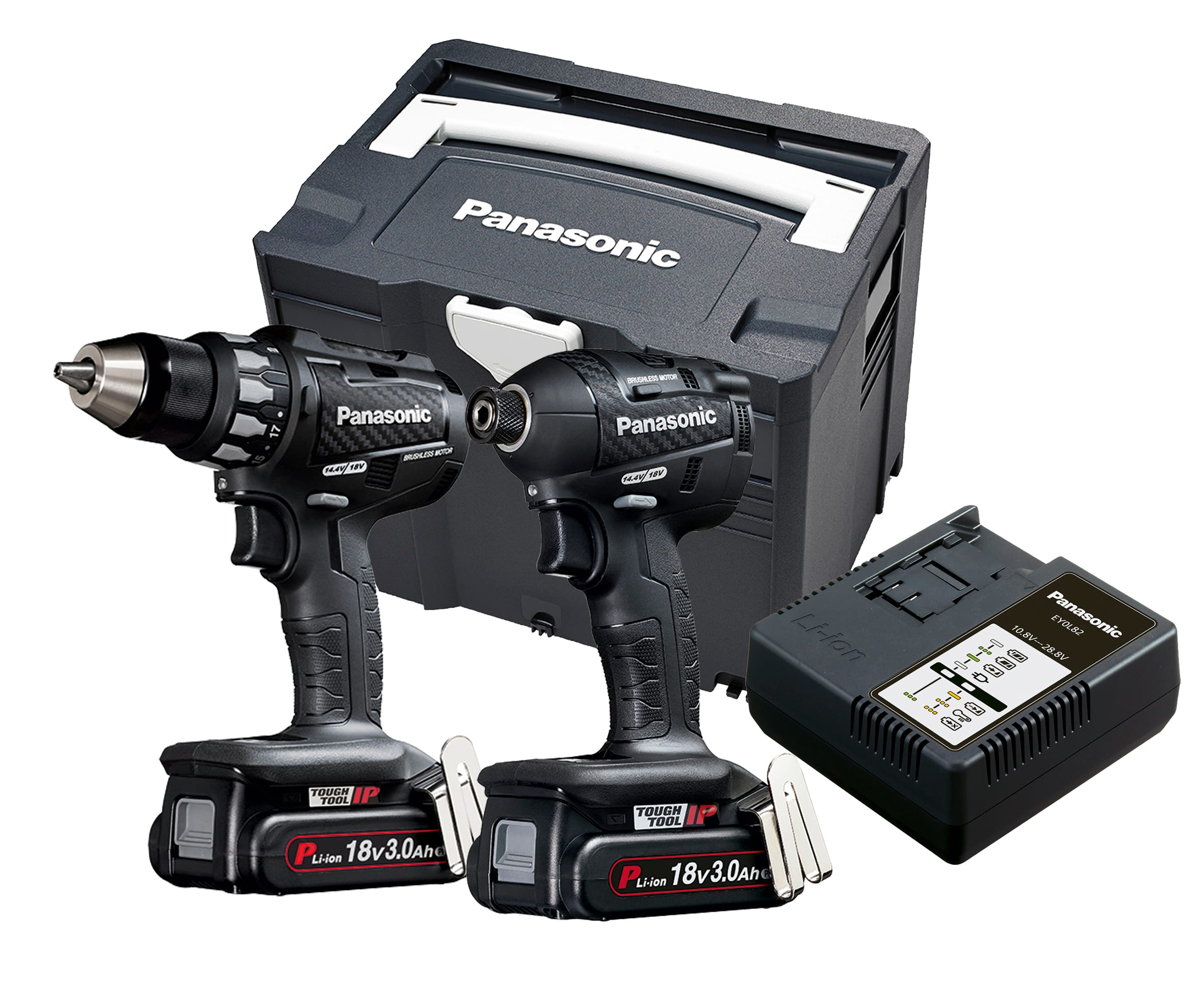 Panasonic - DRILL SLAGTREKKER SETT 18V 3AH