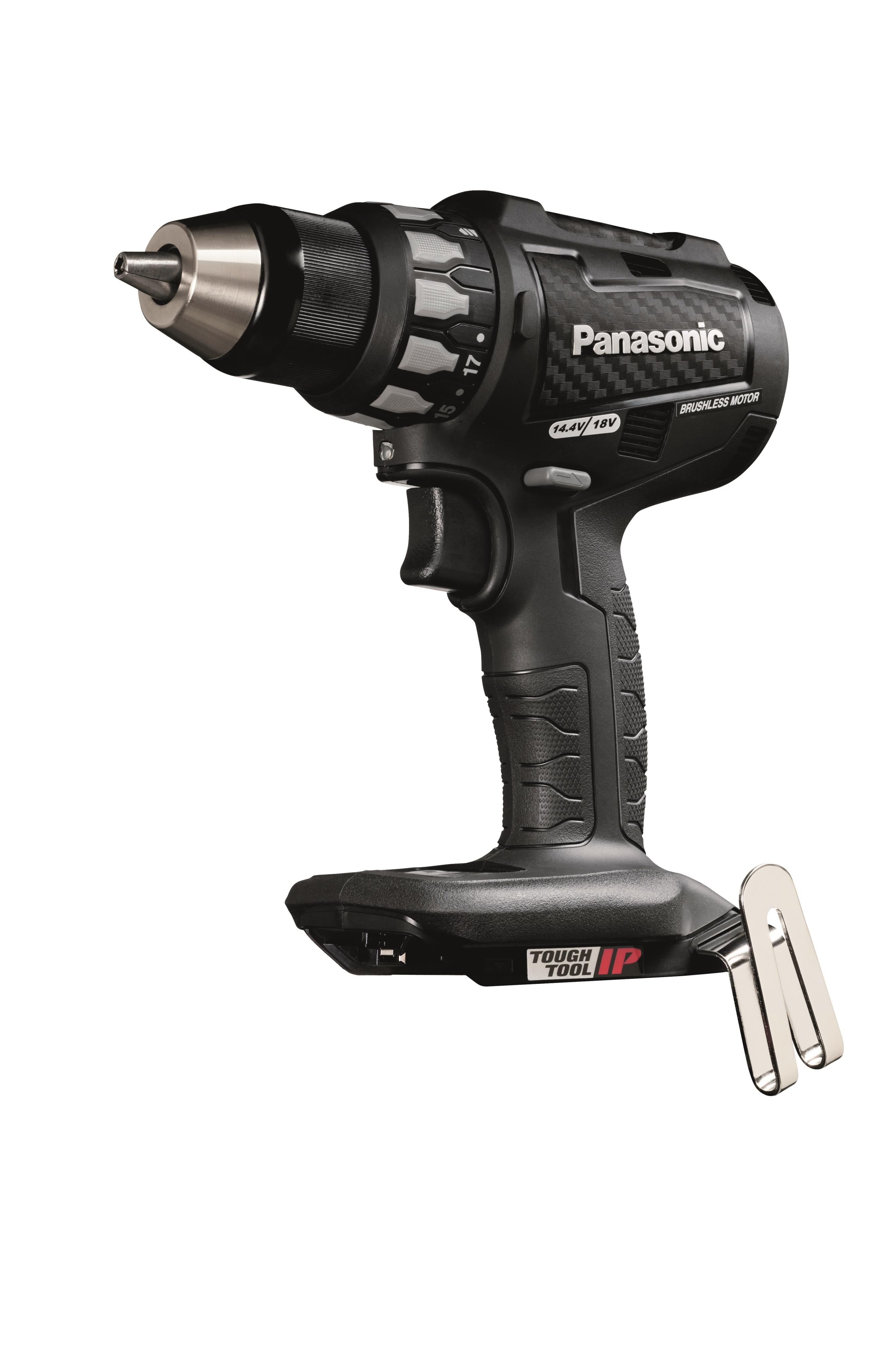 Panasonic - Drill Børsteløs 14,4/18V Body EY74A2X Panasonic