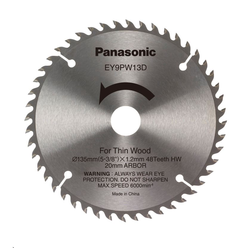 Panasonic - Sagblad Ø135mm for treplater