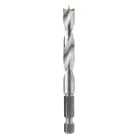 Diager - Trebor 3x65mm med 1/4'' bitsfeste. Monoblokk, laget av ett metallstykke