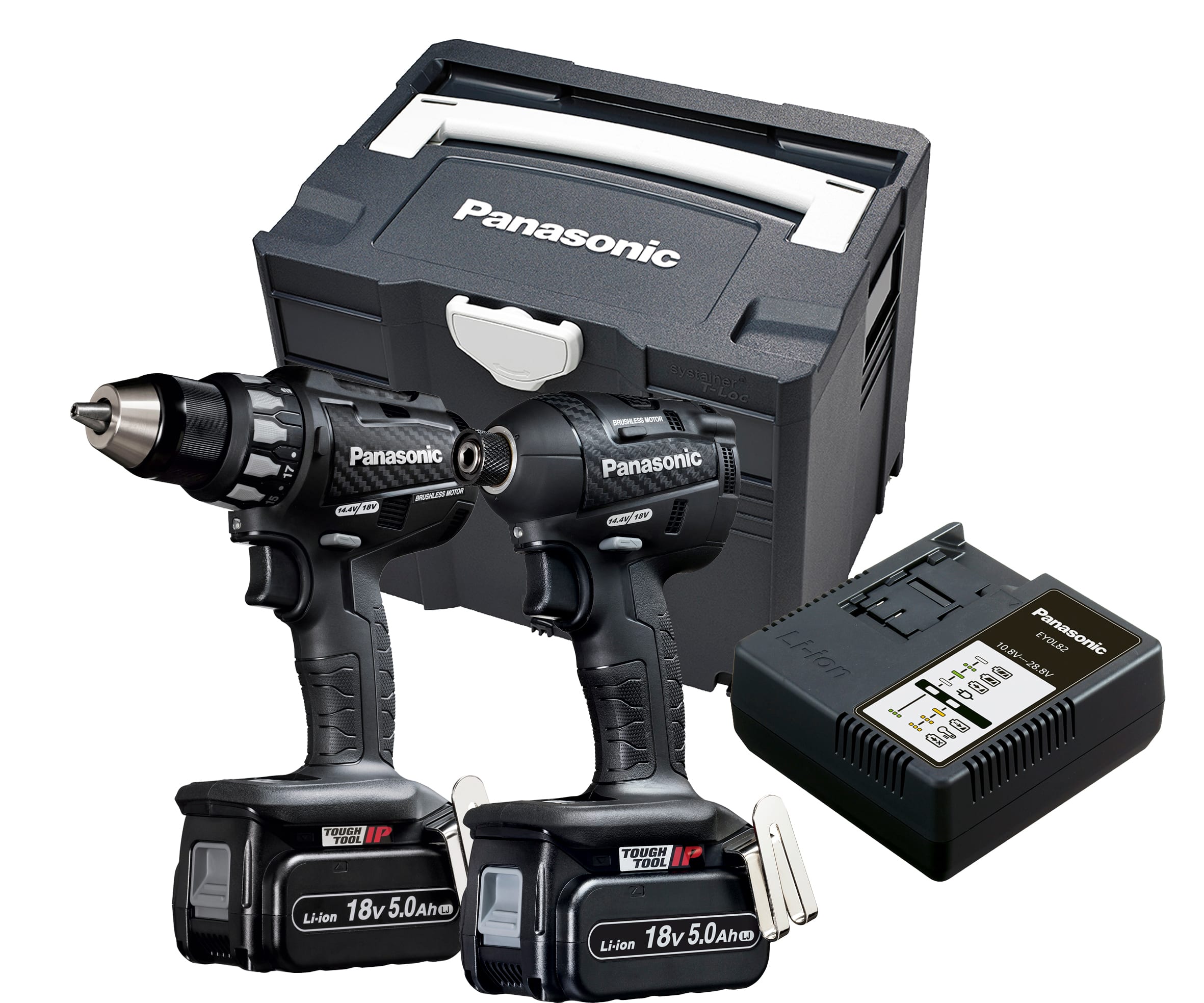 Panasonic - DRILL SLAGTREKKER SETT 18V 5AH