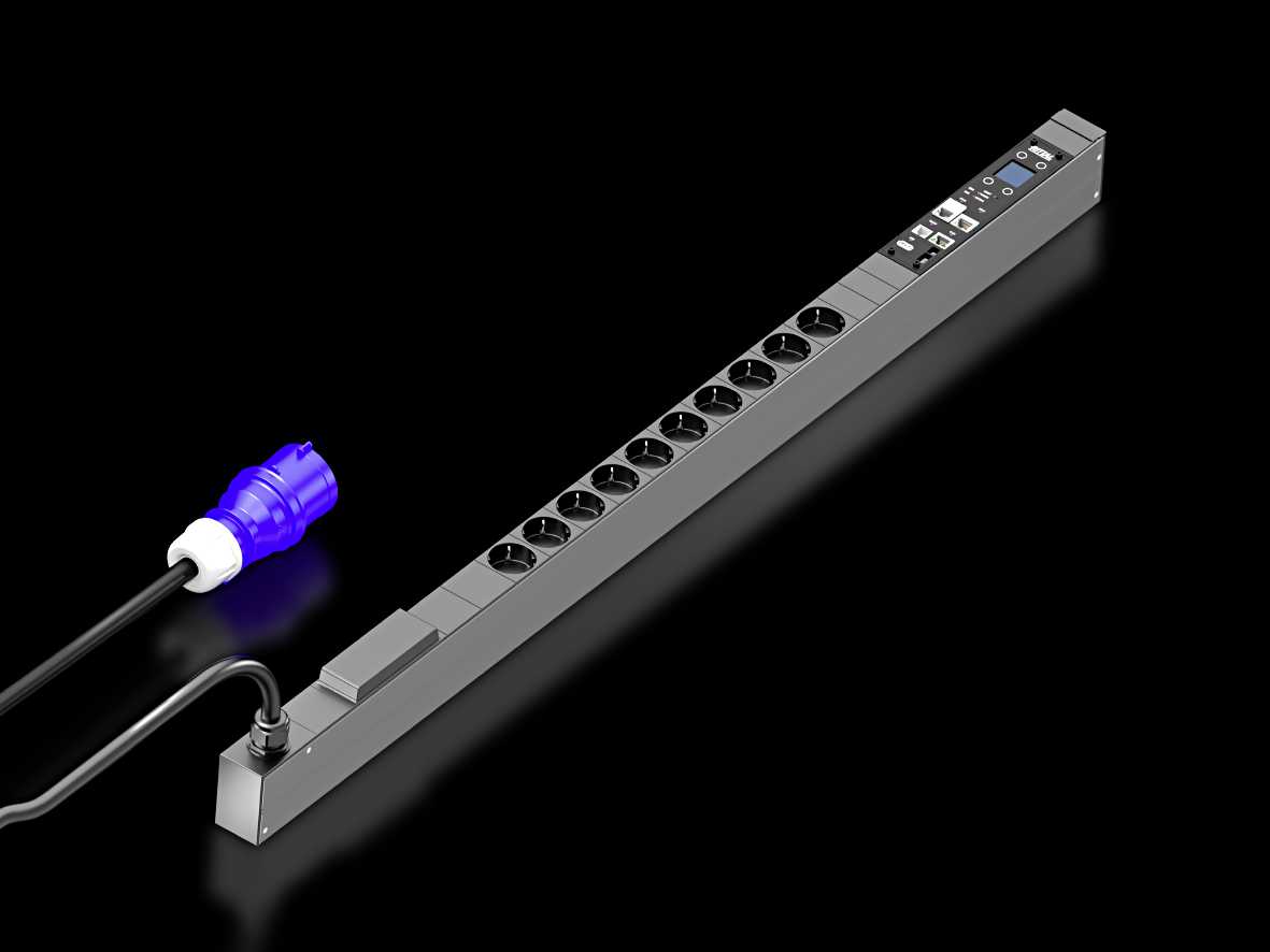 Rittal - PDU metered 16A/1P CEE 10xCEE