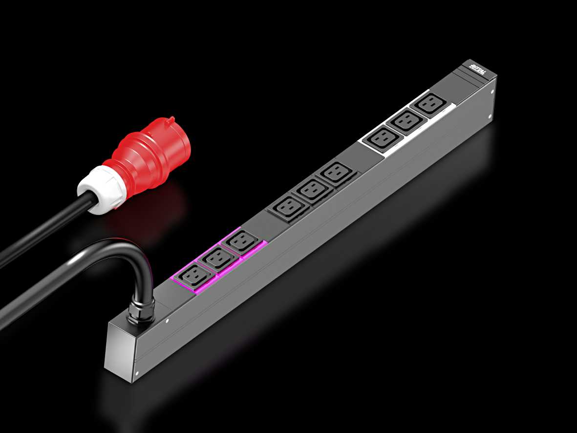 Rittal - PDU basic 16A/3P CEE 9xC19