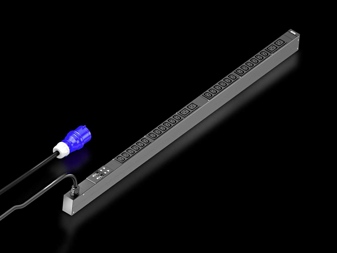 Rittal - PDU basic 32A/1P CEE 24xC13+4