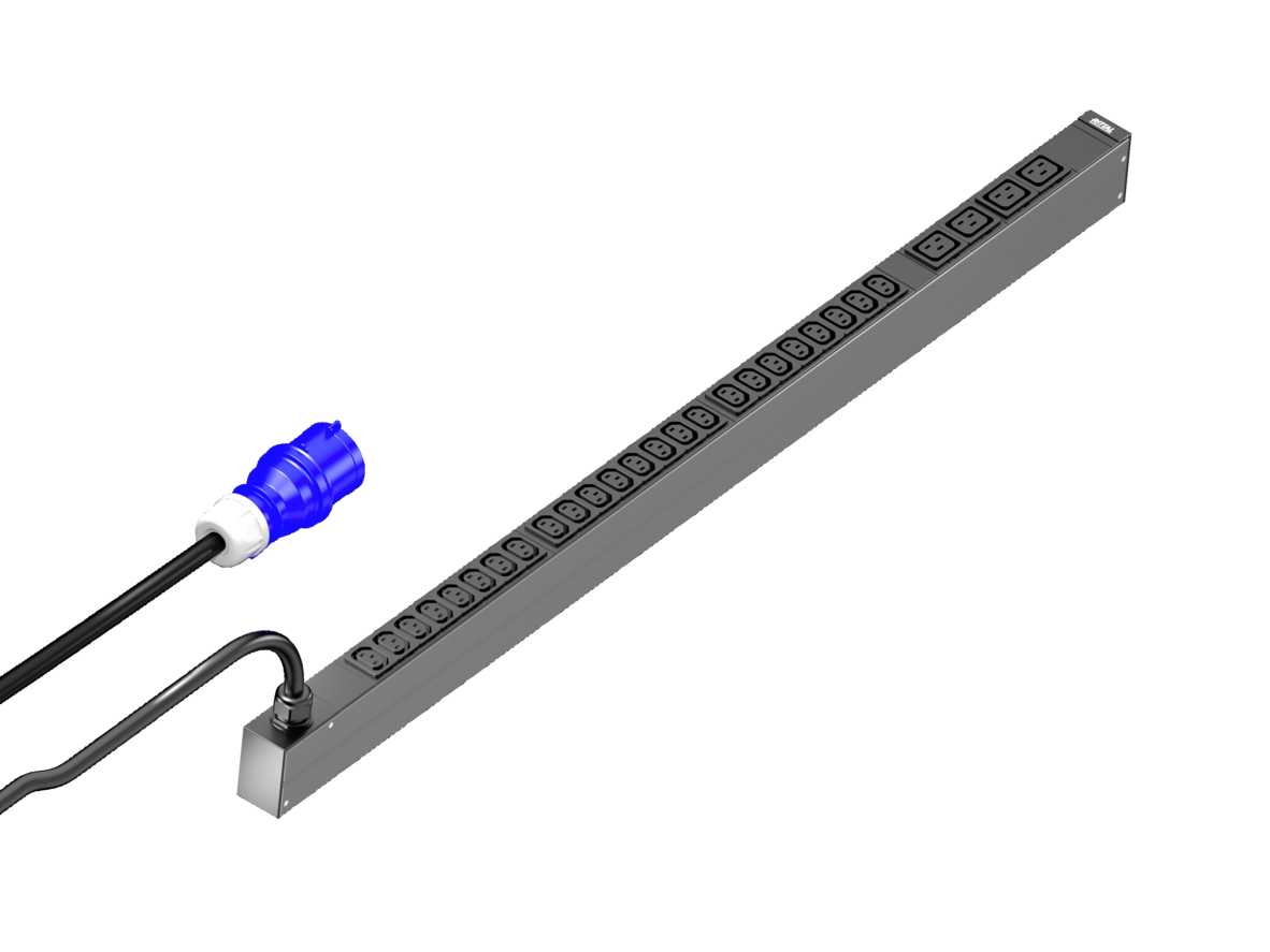 Rittal - PDU basic 16A/1P CEE 24xC13+4