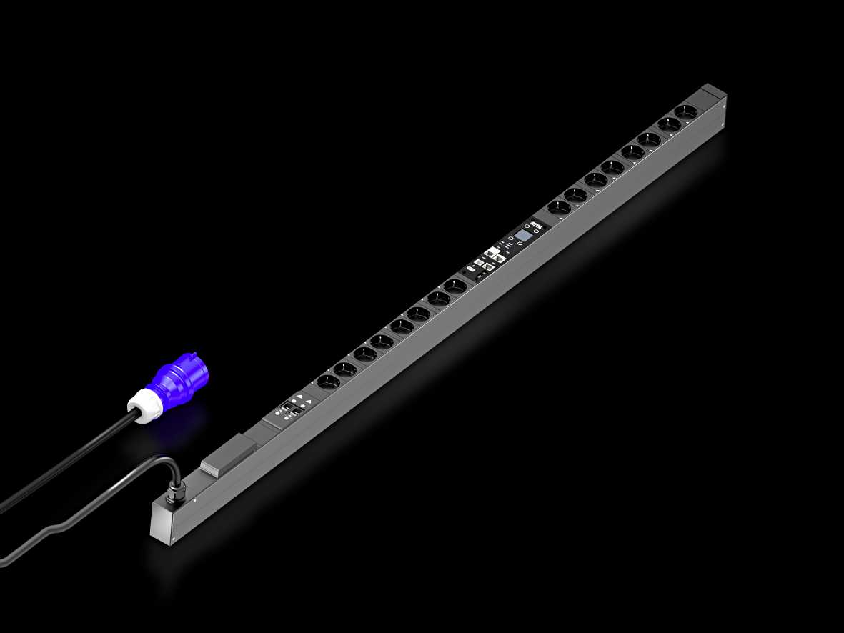 Rittal - PDU managed 32A/1P 16xSchuko