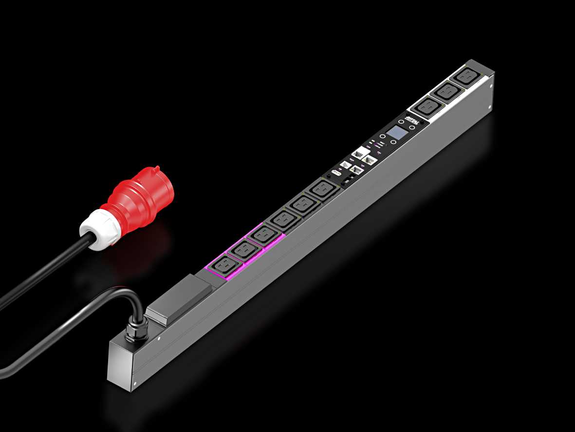 Rittal - PDU switched 16A/3P CEE 9xC19