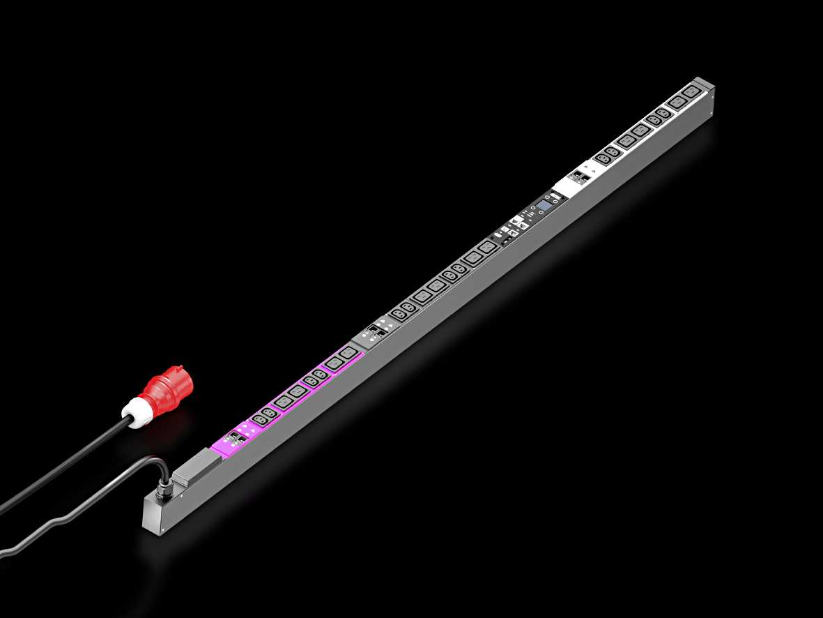 Rittal - PDU metered+ 32A/3P CEE 12xC1