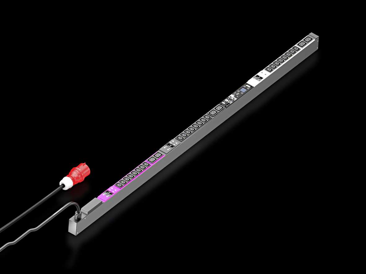 Rittal - PDU metered+ 32A/3P CEE 24xC1