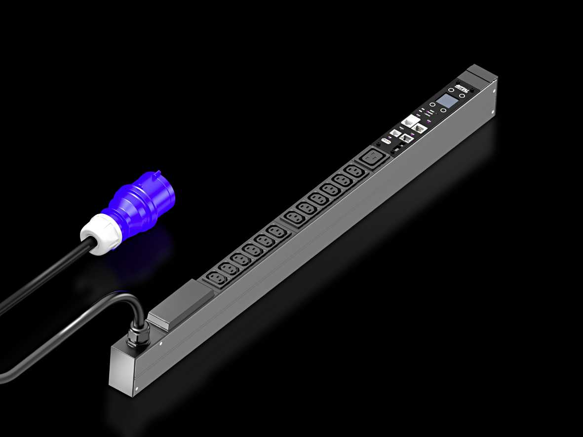 Rittal - PDU managed 16A/1P CEE 12xC13