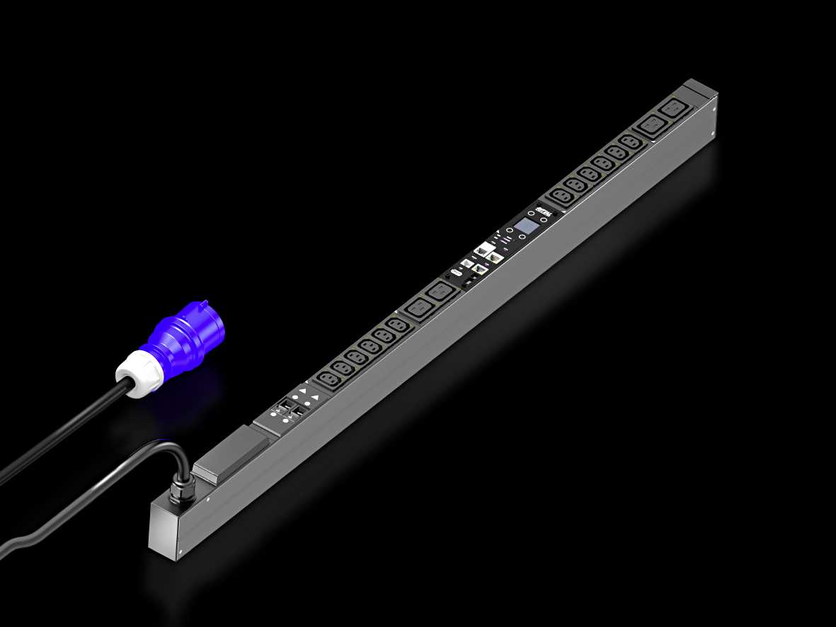 Rittal - PDU metered+ 32A/1P CEE 12xC1