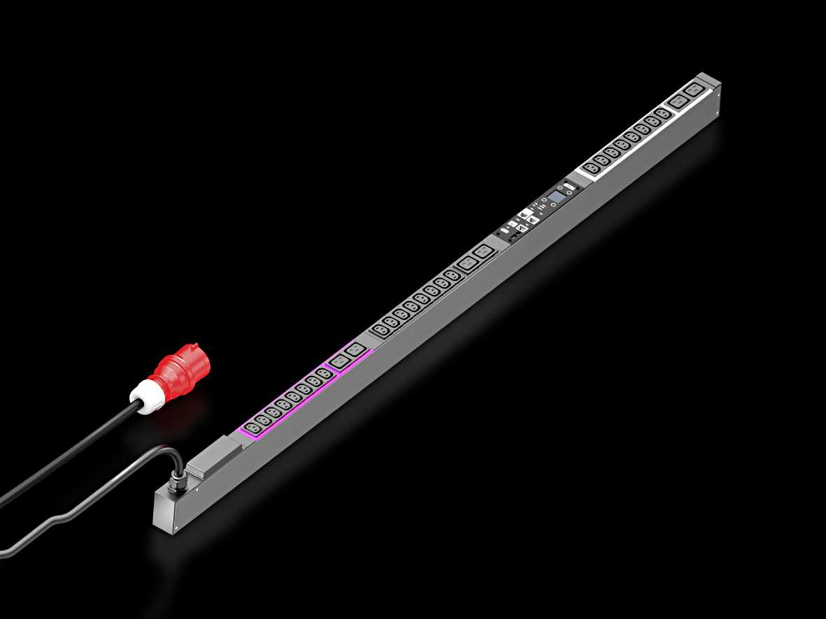 Rittal - PDU met.+ 16A/3P 24xC13+6xC19