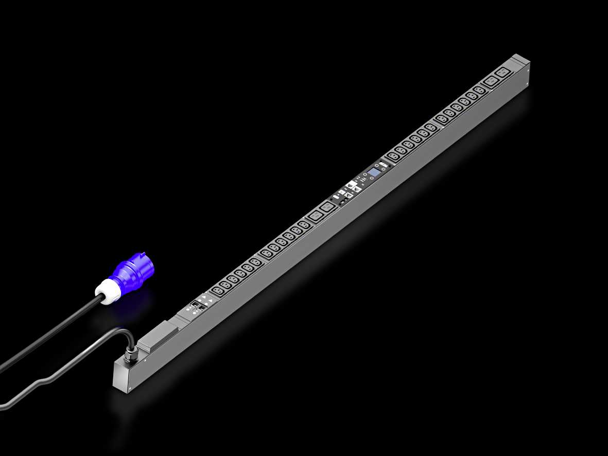 Rittal - PDU metered+ 32A/1P CEE 24xC1