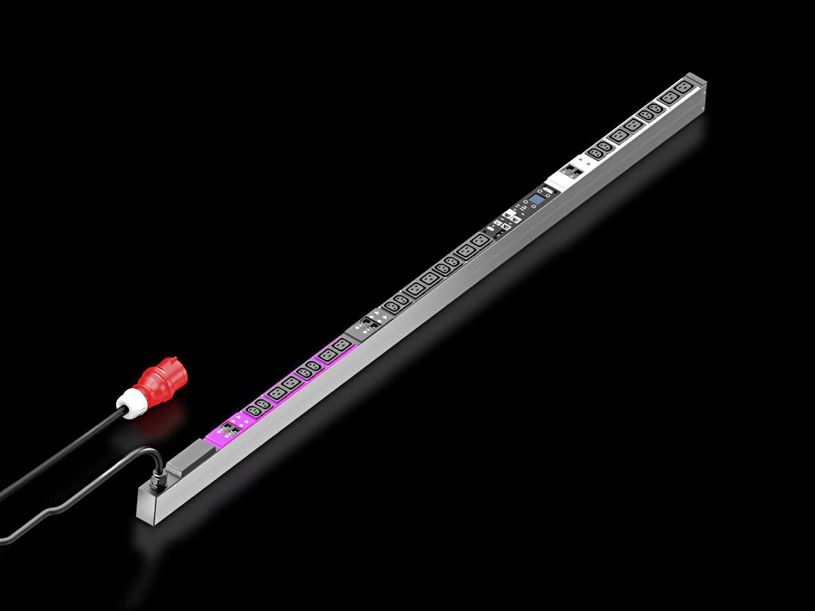 Rittal - PDU metered 32A/3P CEE 12xC13