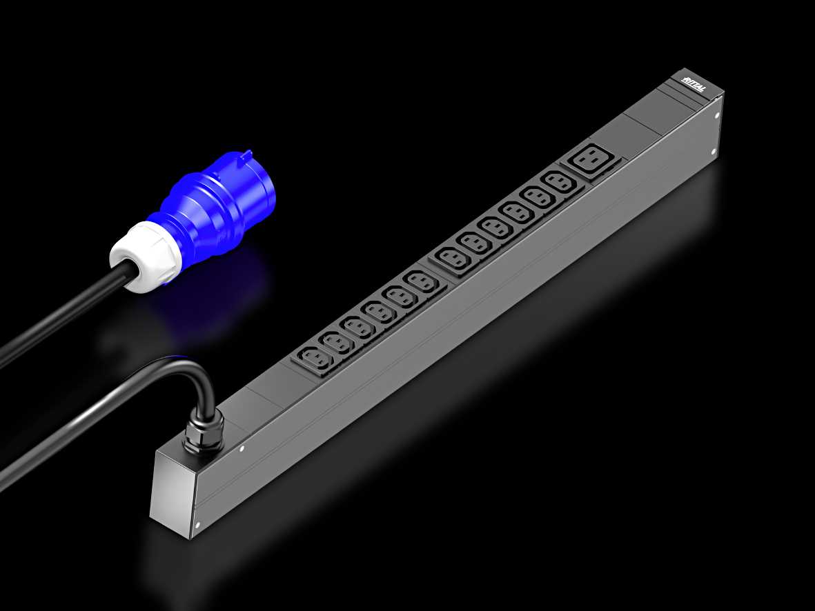 Rittal - PDU basic 16A/1P CEE 12xC13+1