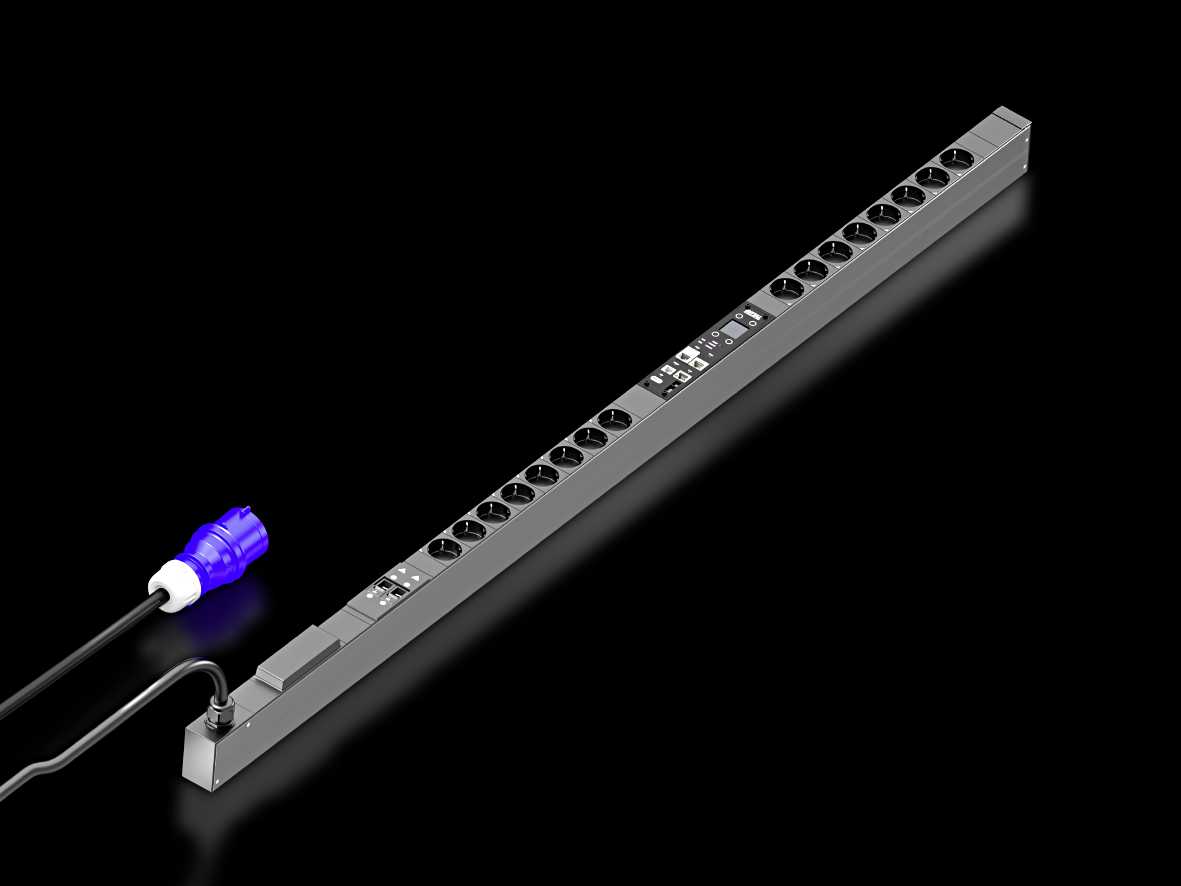 Rittal - PDU metered 32A/1P CEE 16xCEE