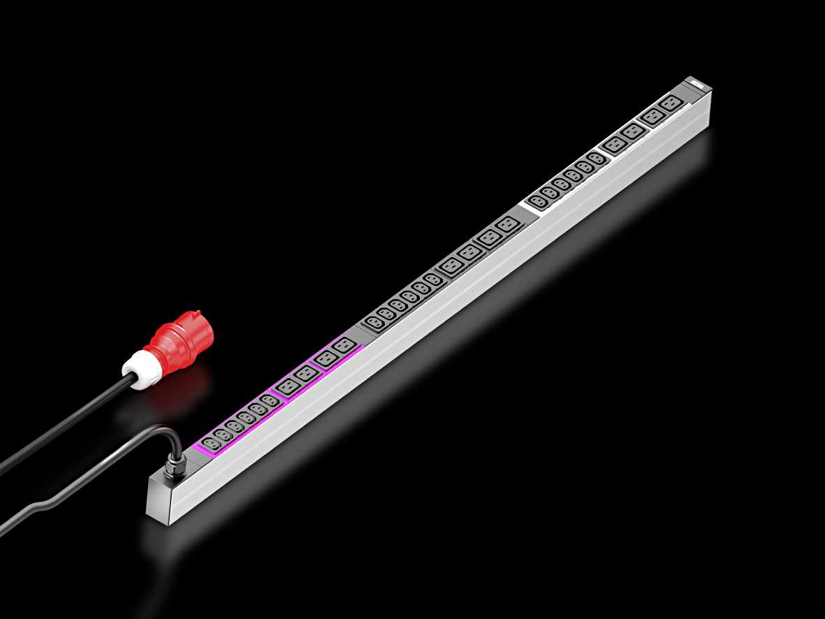 Rittal - PDU basic 16A/3P CEE 18xC13+1