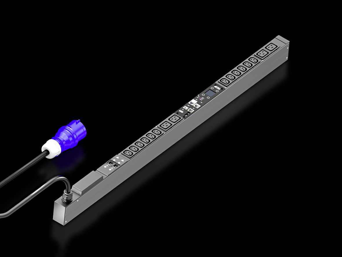 Rittal - PDU metered 32A/1P CEE 12xC13
