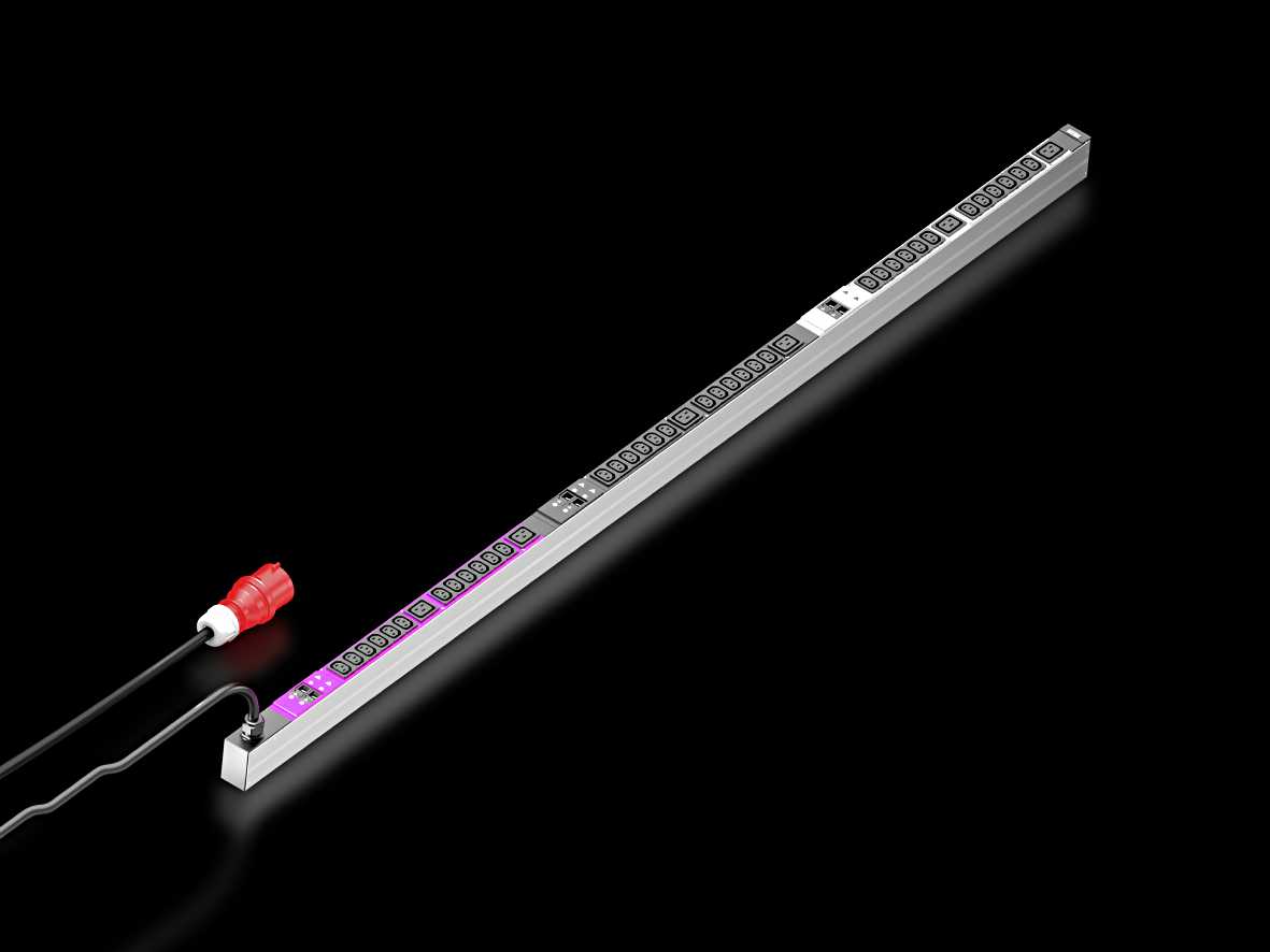 Rittal - PDU basic 32A/3P CEE 36xC13+6